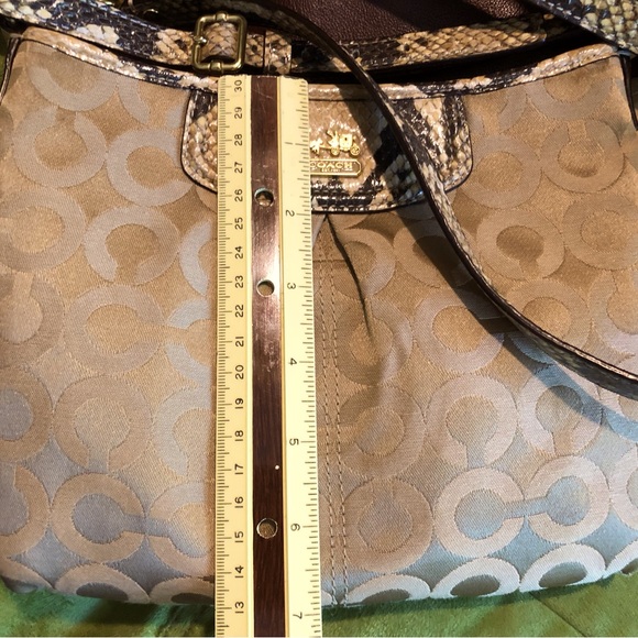 Coach signature fabric cross body bag - Picture 7 of 7